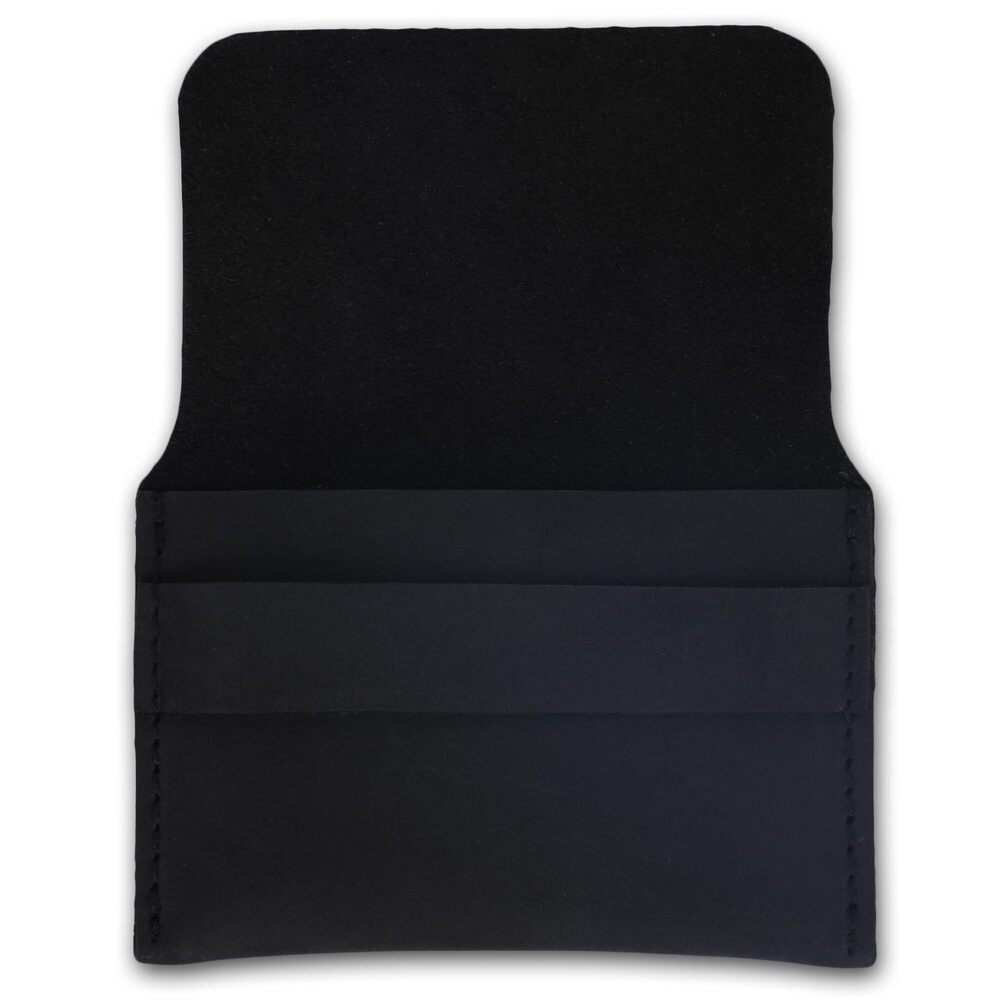 5320 Distressed Leather Business Card Holder Slim Credit Card Wallet